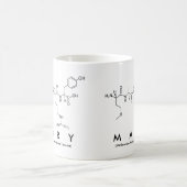 Tasse de nom de peptide de Mary (Centre)