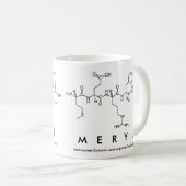 Tasse de nom de peptide de Meryl (Devant droit)