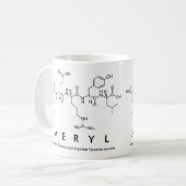 Tasse de nom de peptide de Meryl (Devant gauche)