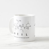 Tasse de nom de peptide de Neil (Devant gauche)