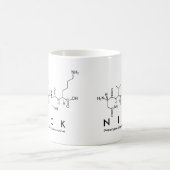 Tasse de nom de peptide de Nick (Centre)