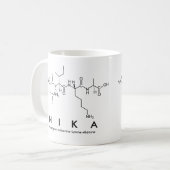 Tasse de nom de peptide de Nika (Devant gauche)