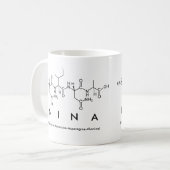 Tasse de nom de peptide de Nina (Devant gauche)