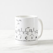 Tasse de nom de peptide de Patricia (Devant droit)