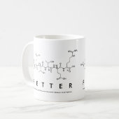 Tasse de nom de peptide de Petter (Devant gauche)