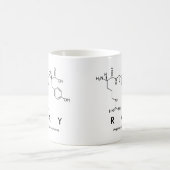 Tasse de nom de peptide de rayon (Centre)