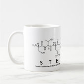 Tasse de nom de peptide de Stefanie (Gauche)