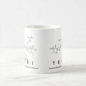 Tasse de nom de peptide de Terri (Centre)