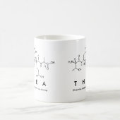 Tasse de nom de peptide de Thea (Centre)
