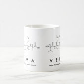 Tasse de nom de peptide de Velma (Centre)
