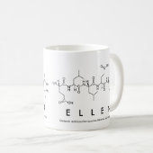 Tasse de nom de peptide d'Ellen (Devant droit)