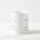 Tasse de nom de peptide d'Esme (Centre)