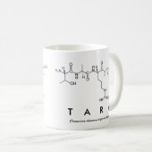 Tasse de nom de peptide Tara (Devant droit)