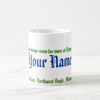 Tasse de nom de rivière d'ours