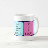 Tasse de nom de table périodique Cherith (Devant droit)