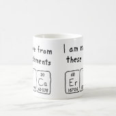 Tasse de nom de table périodique de Bruyère (Centre)