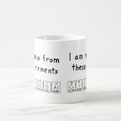 Tasse de nom de table périodique de Cristobal (Centre)