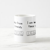 Tasse de nom de table périodique de Francesca (Centre)