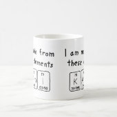 Tasse de nom de table périodique de Kami (Centre)