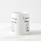 Tasse de nom de table périodique de Remo (Centre)