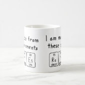 Tasse de nom de table périodique de Reyes (Centre)