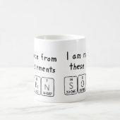 Tasse de nom de table périodique de Soren (Centre)