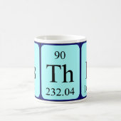 Tasse de nom de table périodique d'Esther (Centre)