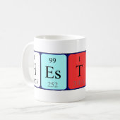 Tasse de nom de table périodique Heston (Devant gauche)