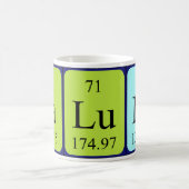 Tasse de nom de table périodique Talula (Centre)