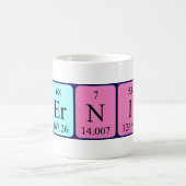 Tasse de nom de table périodique Vernice (Centre)