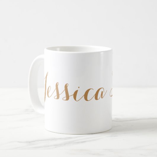 tasse de nom personnalisée (Devant gauche)