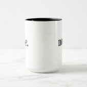 Tasse de Nope - tasse de café drôle de bureau (Centre)