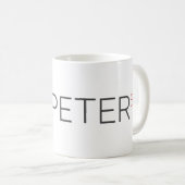 Tasse de norme d'OnePeterFive (Devant droit)