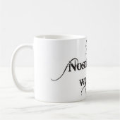 Tasse de Nostramadus avec la police grunge fraîche (Gauche)