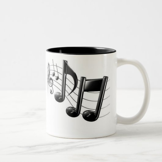 TASSE DE NOTE DE MUSIQUE (Droit)