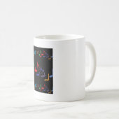 Tasse de notes musicales (Devant droit)