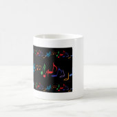 Tasse de notes musicales (Centre)