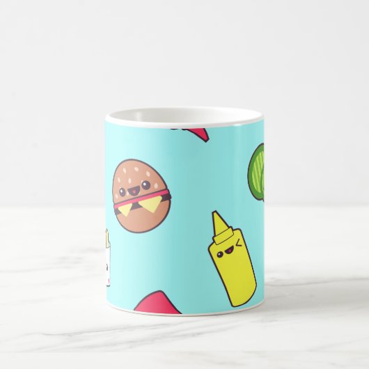 Tasse de nourriture de Kawaii (Centre)