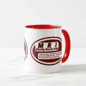 Tasse de nouveauté d'impression d'humour d'infirmi (Devant droit)