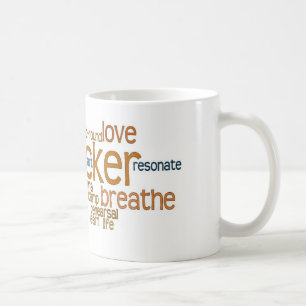 Tasse de nuage de mot