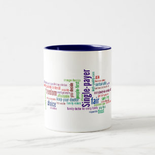 Tasse de nuage de mot