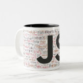 tasse de nuage de mot de Javascript (Devant gauche)