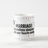 Tasse de Nuit Blanche Endless de Mariage (Centre)