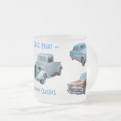 Tasse de nuit CROISIÈRE (verre dépoli) (Devant droit)