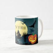 Tasse de nuit de Halloween - MAGIE de "festin ou (Devant droit)