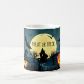 Tasse de nuit de Halloween - MAGIE de "festin ou (Centre)