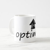 tasse de "optimiste" (Devant gauche)