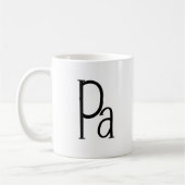 Tasse de "PA" (Gauche)
