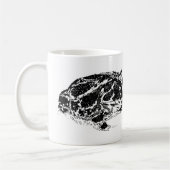 Tasse de Pacman noire et blanche (Gauche)