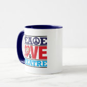 Tasse de paix, d'amour et de théâtre (Devant gauche)